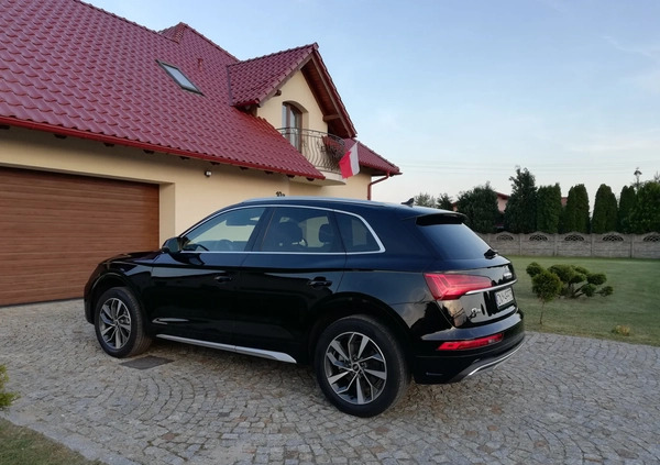 Audi Q5 cena 165000 przebieg: 58000, rok produkcji 2021 z Nysa małe 106